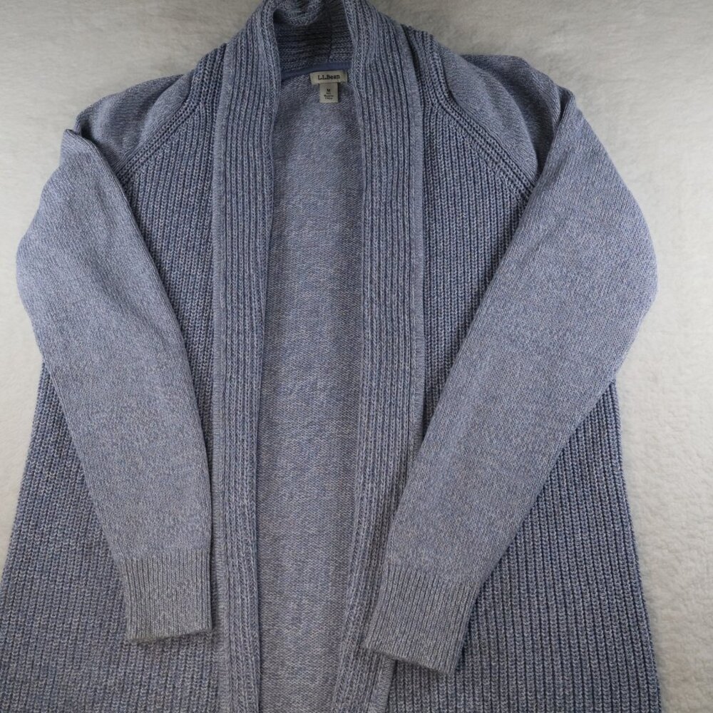 L.L. Bean Blue Women's Cardigan Sweater